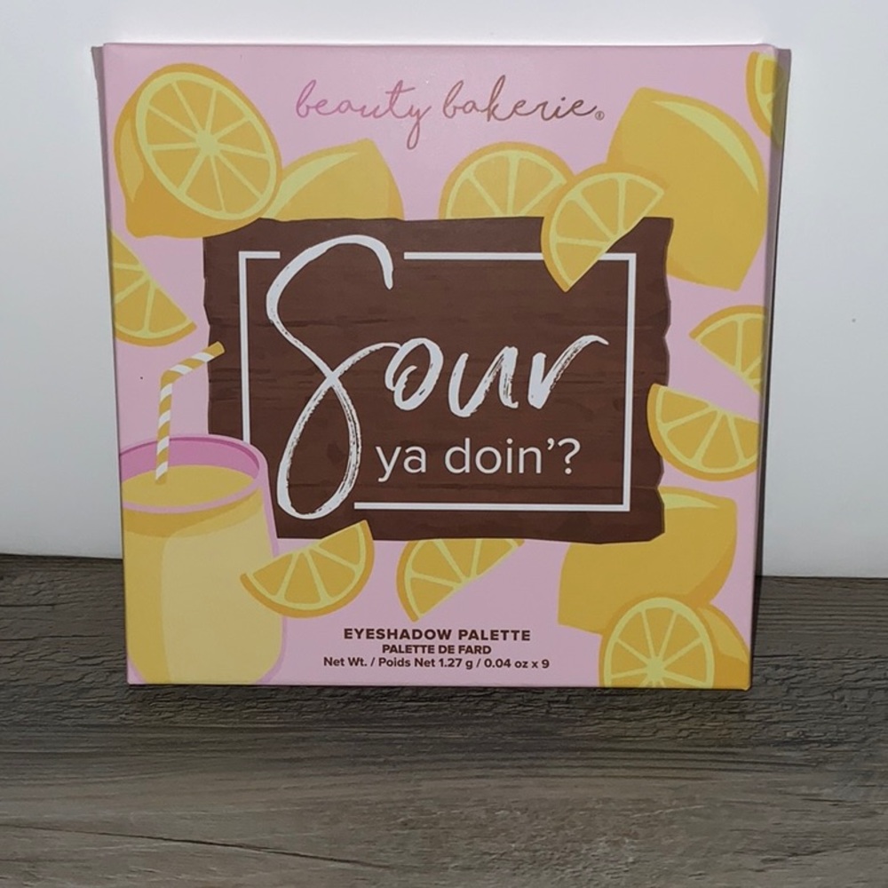 Beauty Bakerie- Sour Ya Doin?  Eyeshadow palette